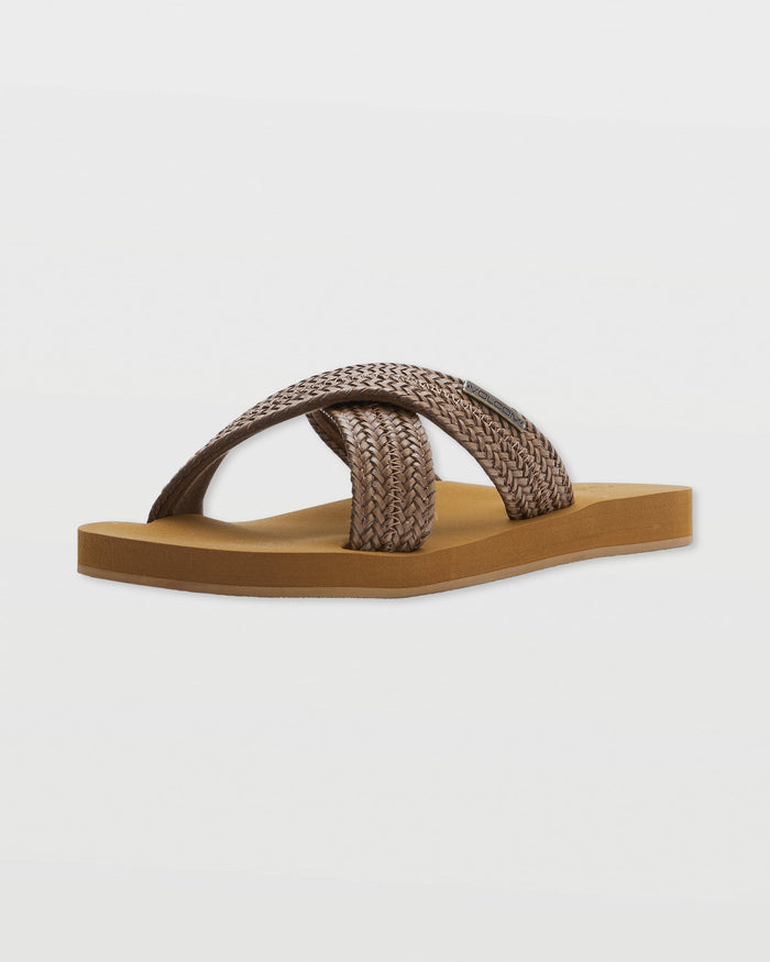 Women's Volcom Double Cross-Dark Brown-Volcom