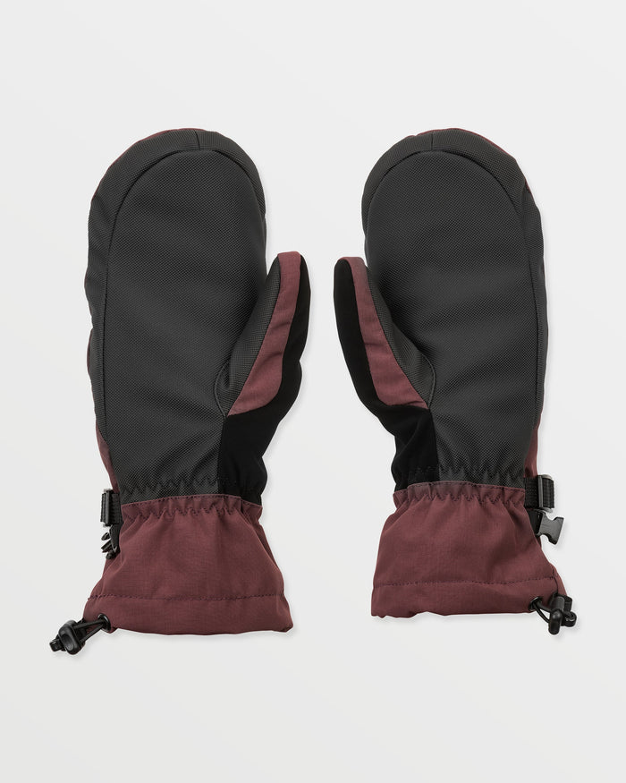 Women's V.Snow Over Mitts-Oxblood-Volcom