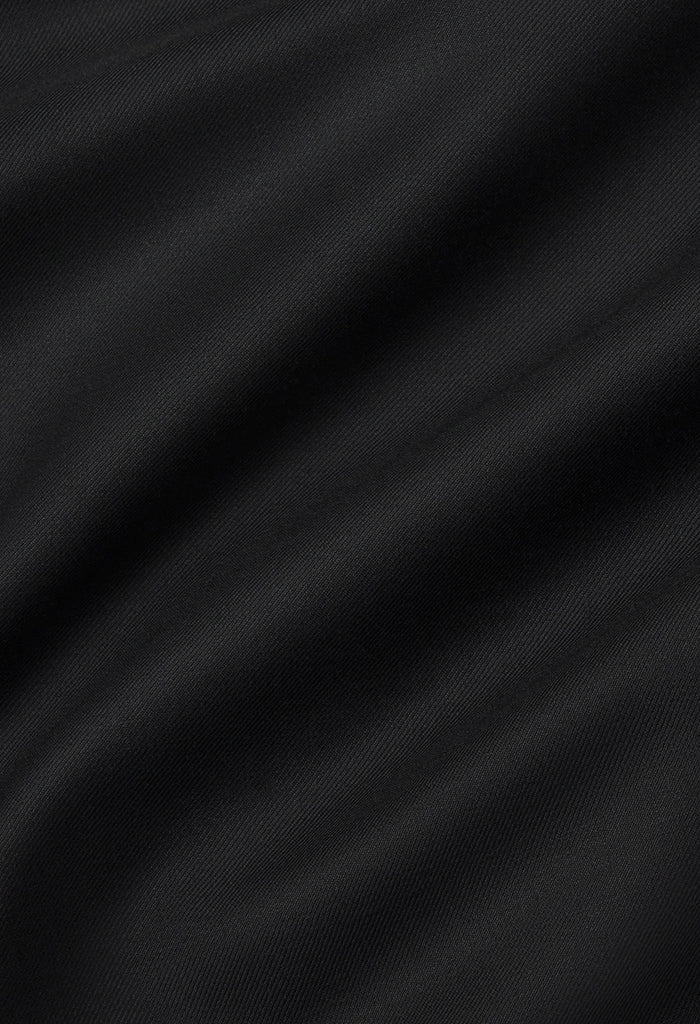 Wool Wide Easy Shorts / Black