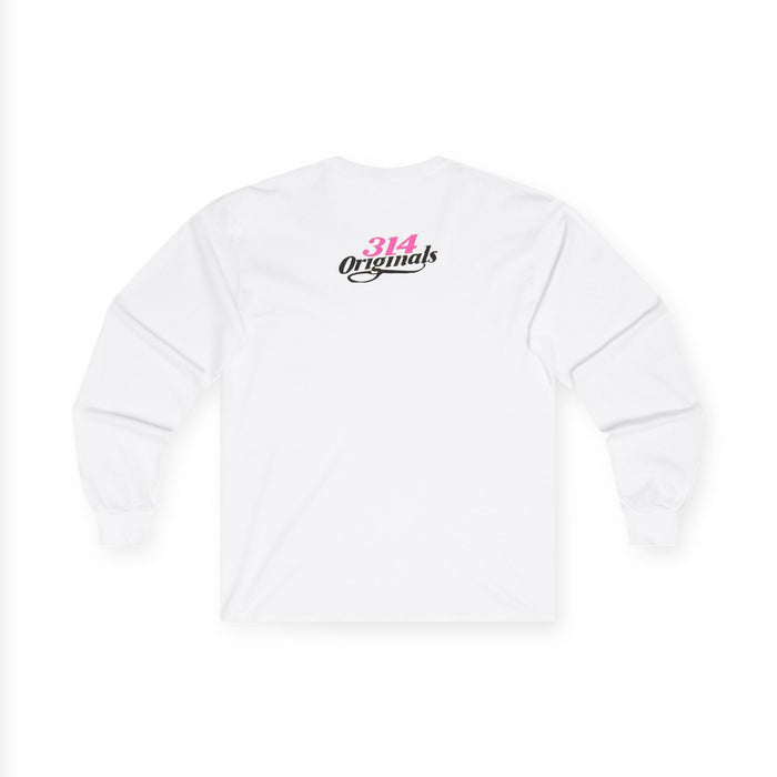 You Love Me Long Sleeve Tee — Valentine's Retro Heart Graphic - 314 Originals