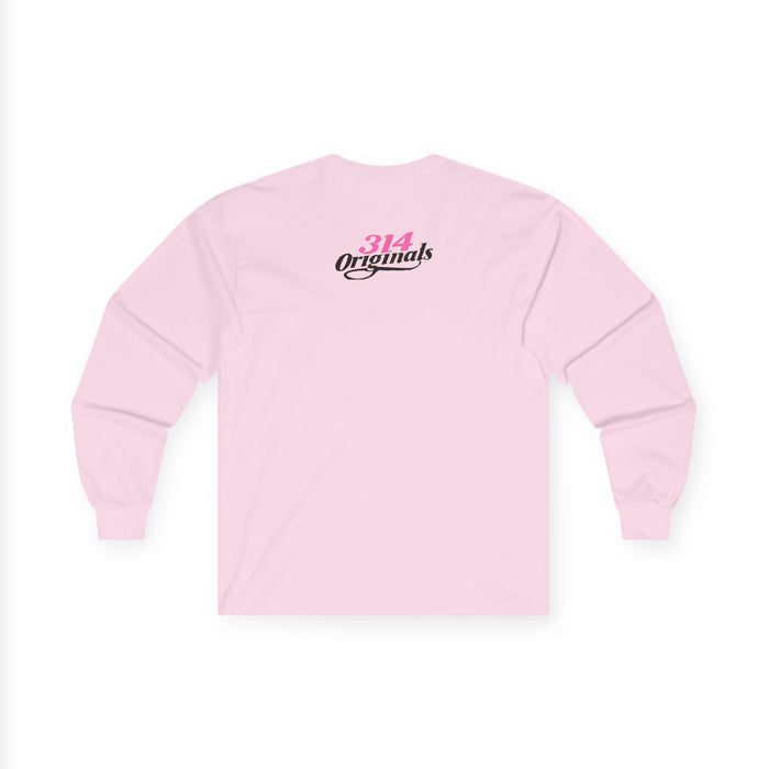 You Love Me Long Sleeve Tee — Valentine's Retro Heart Graphic - 314 Originals