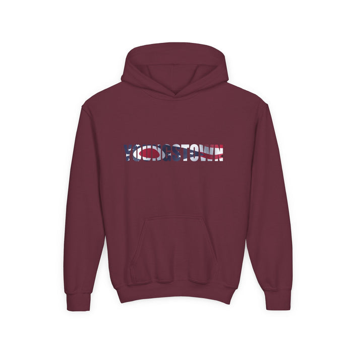 Youngstown Ohio Flag Hoodie — Youth USA Map Pullover - 314 Originals