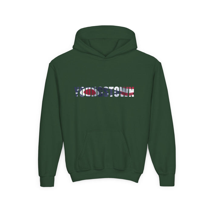 Youngstown Ohio Flag Hoodie — Youth USA Map Pullover - 314 Originals