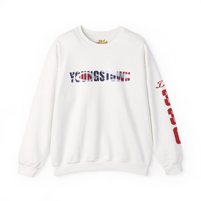 Ohio Flag Crewneck Sweatshirt — Youngstown Ohio State Pride Pullover - 314 Originals