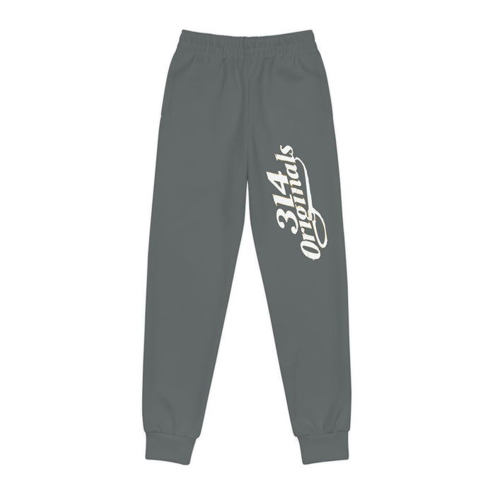 Youth Joggers with 314 Originals Side Graphic — Kids Athletic Sweatpants - 314 Originals