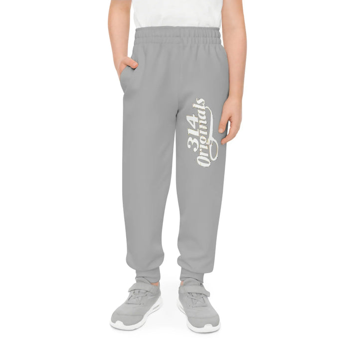 Youth Joggers with 314 Originals Side Graphic — Kids Athletic Sweatpants - 314 Originals