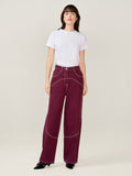 Zola Jean in Burgundy