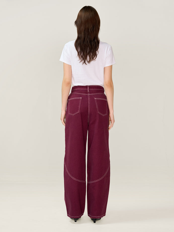 Zola Jean in Burgundy