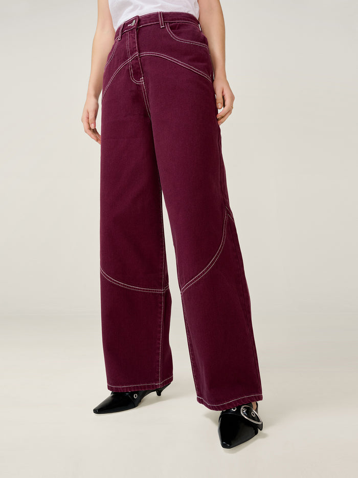 Zola Jean in Burgundy
