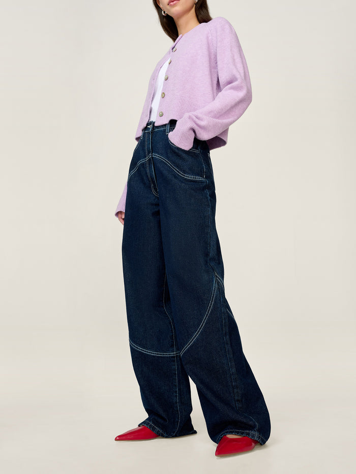 Zola Jean in Dark Indigo Wash