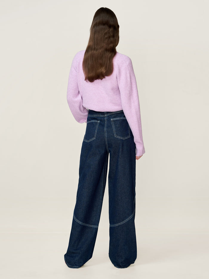 Zola Jean in Dark Indigo Wash